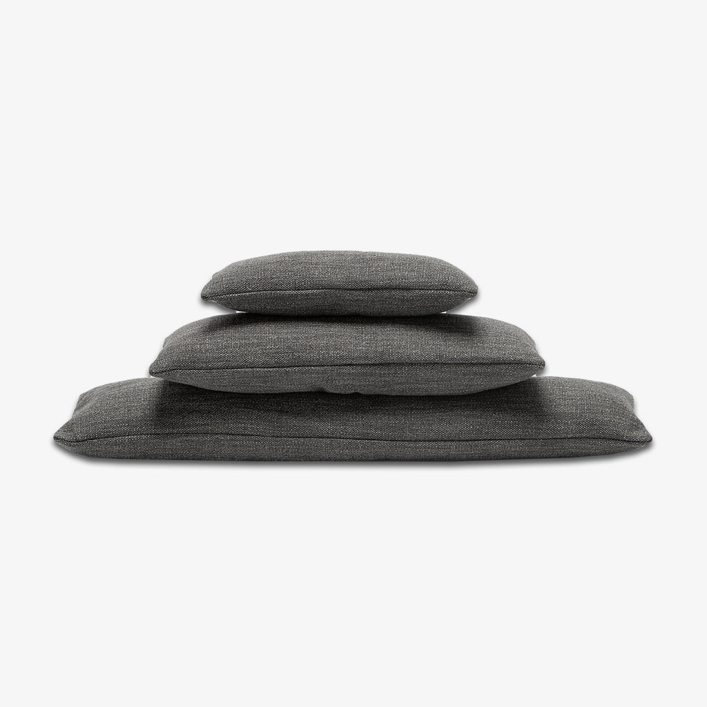 SET Handmade dog bed + cushion filled with 100% alpaca fibre