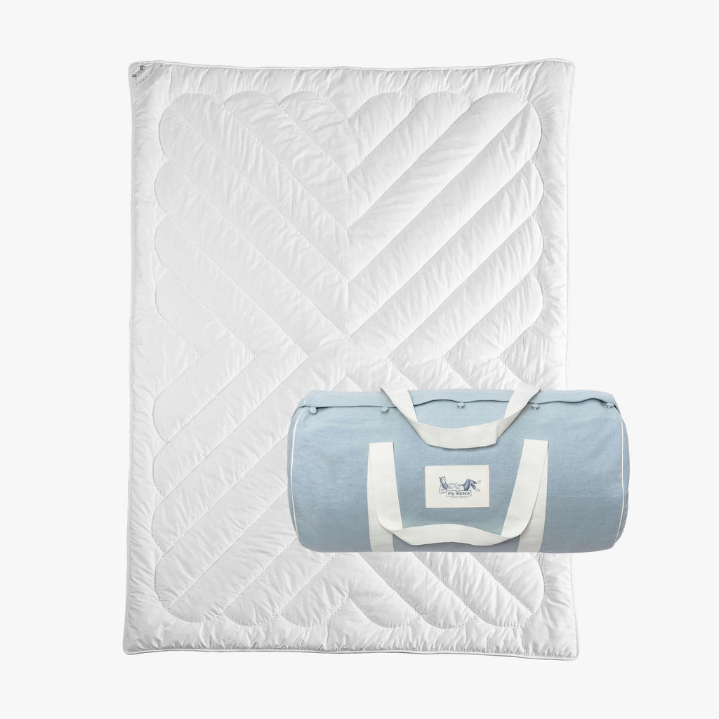 All seasons alpaca duvet Hamptons collection SINGLE