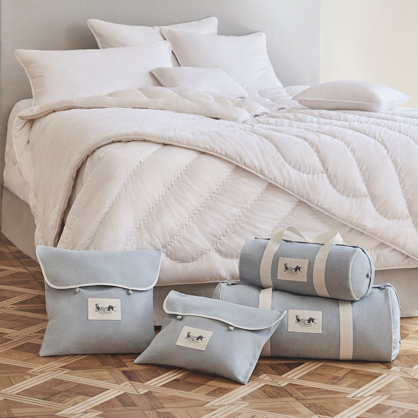 All seasons alpaca duvet Hamptons collection SINGLE