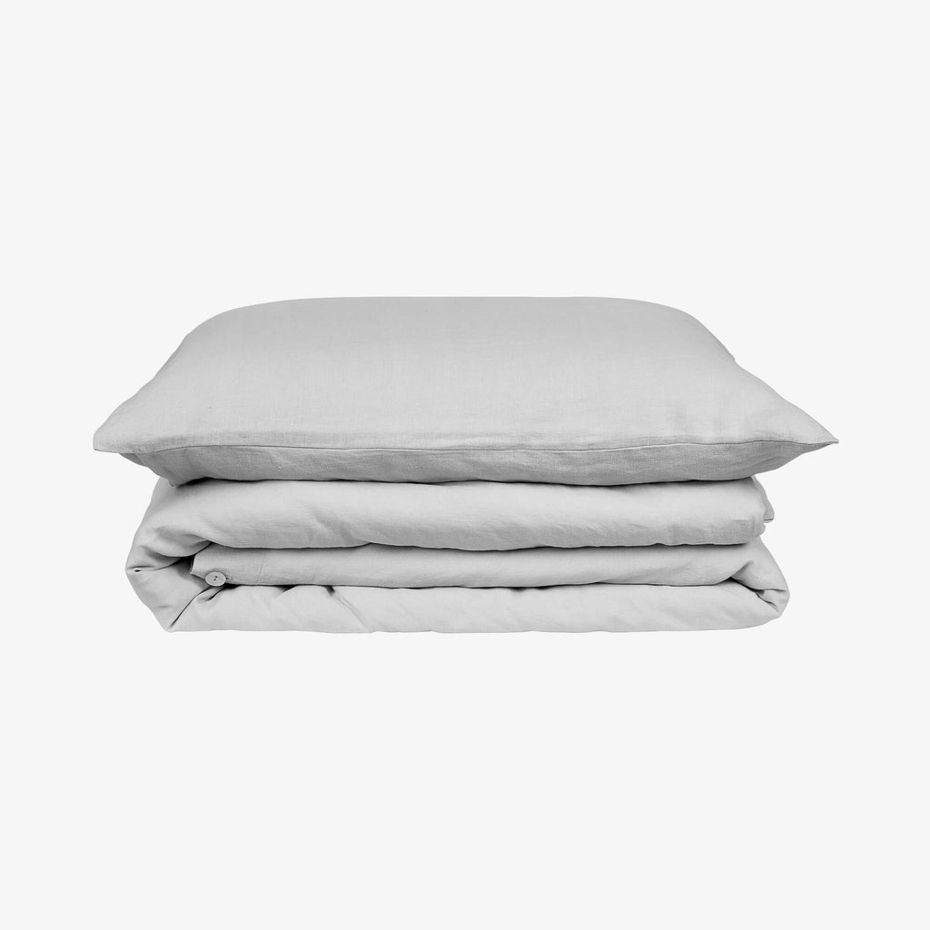 Duvet cover MyAlpaca LOVES LINEN, Moonstone