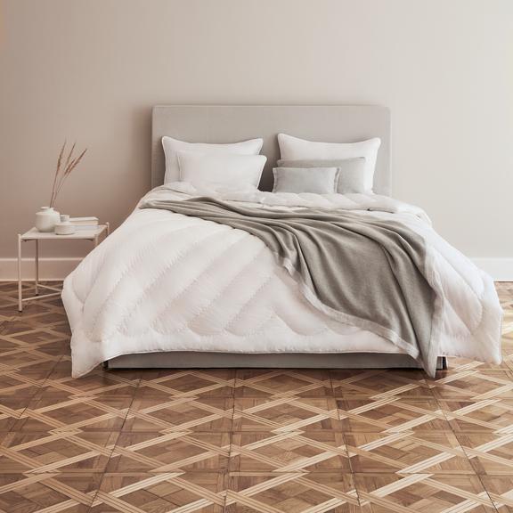 Doublesided handwoven alpaca cashmere throw GREY MIST – ALPACISSIMI