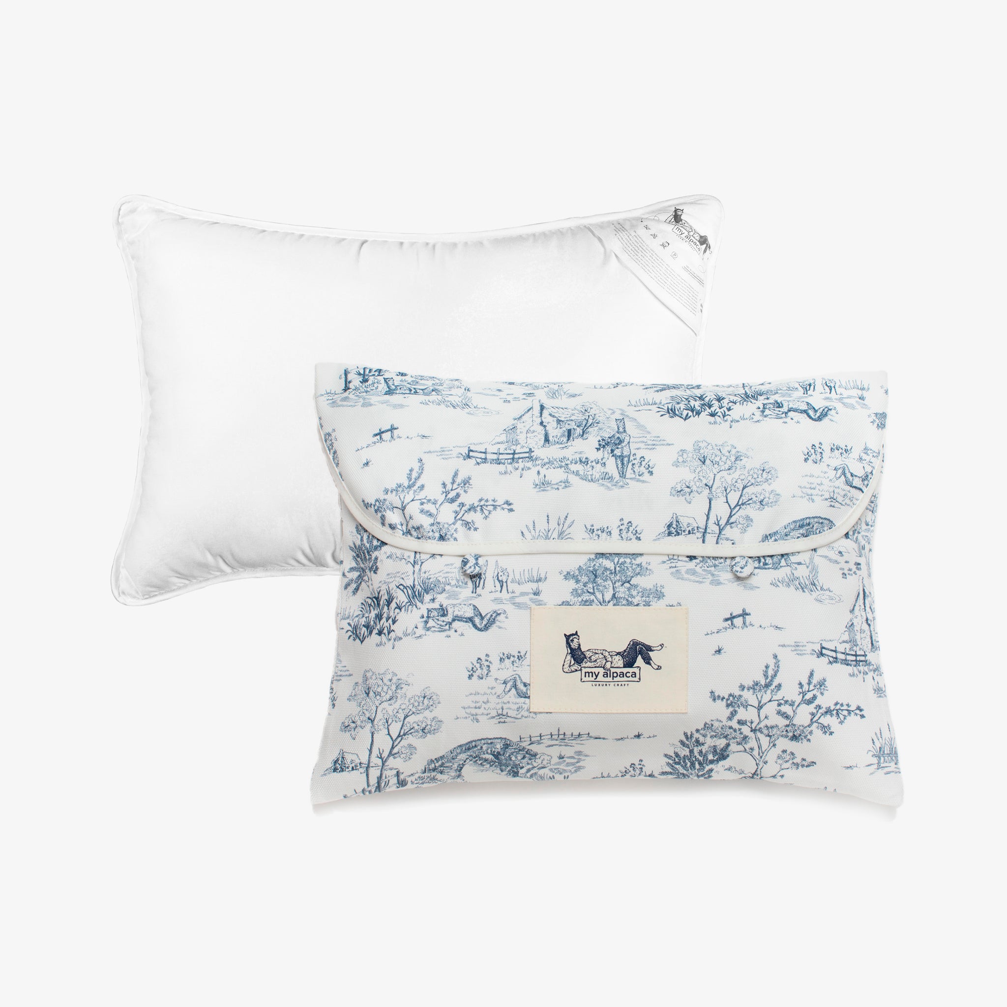 Alpaca pillow Toile de MyAlpaca collection